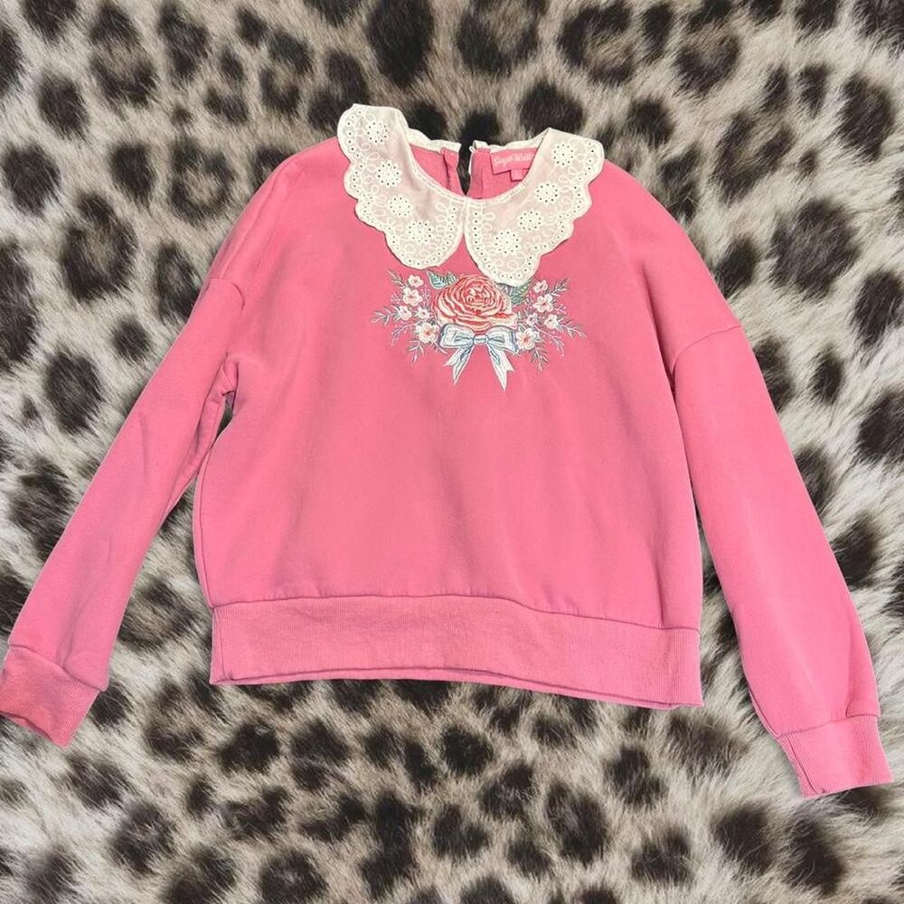 Sugar-thrillz Women's Pink Sweatshirt
